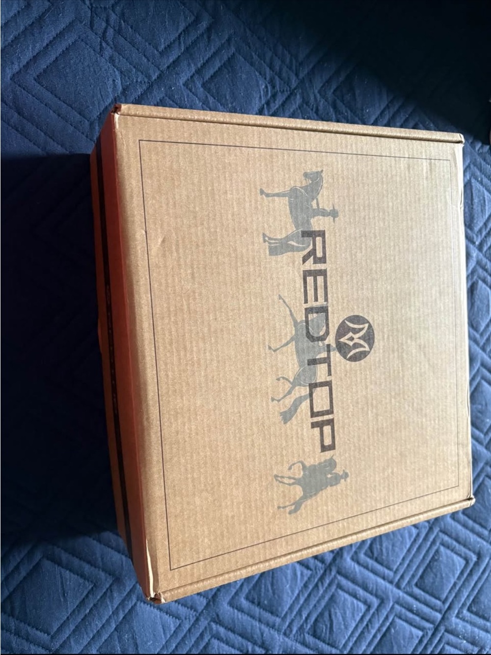 Redtop Box — Natural Brown Shipping/Storage Box